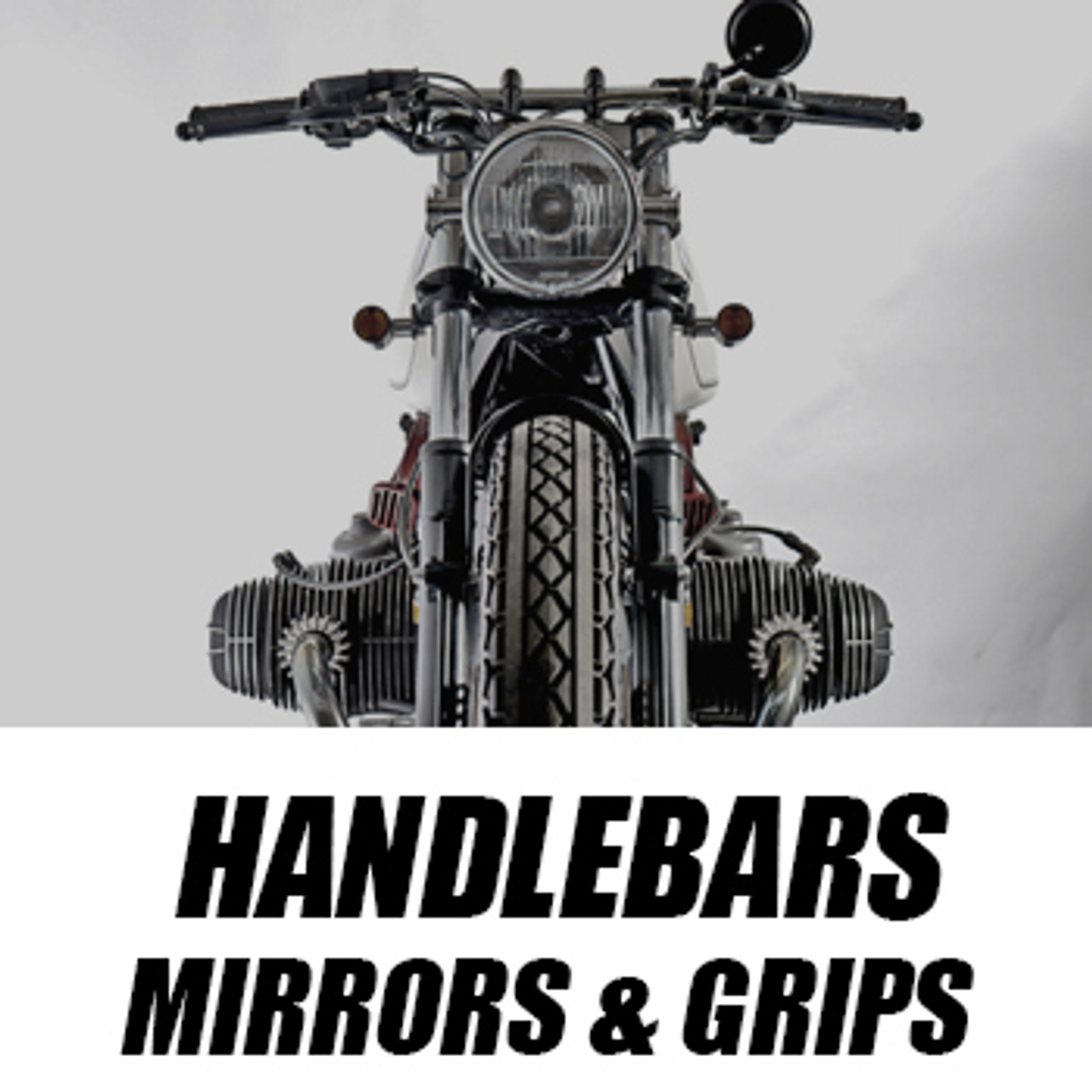 Handlebars, Grips, Mirrors